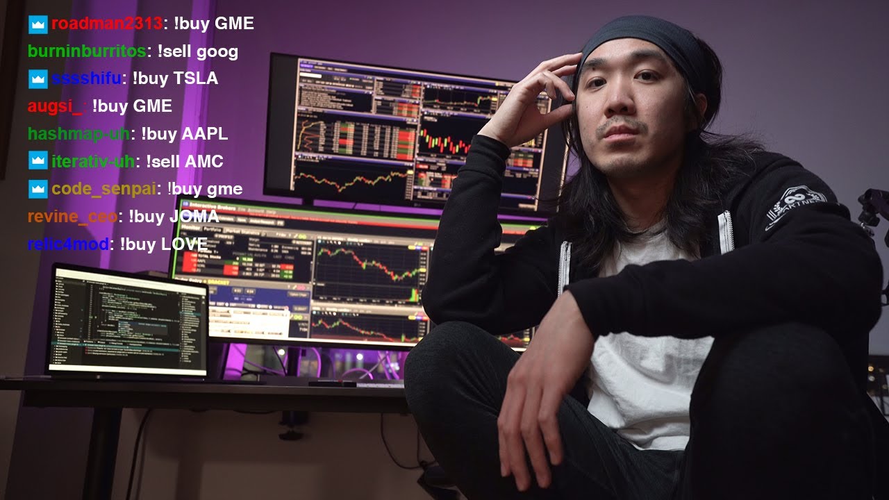 I Built a Trading Bot to let Subscribers Trade $25,000 on Twitch thumbnail