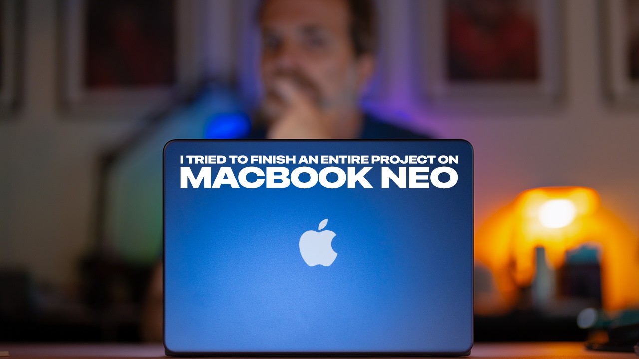 I Tried to Finish an Entire Project on MacBook Neo thumbnail
