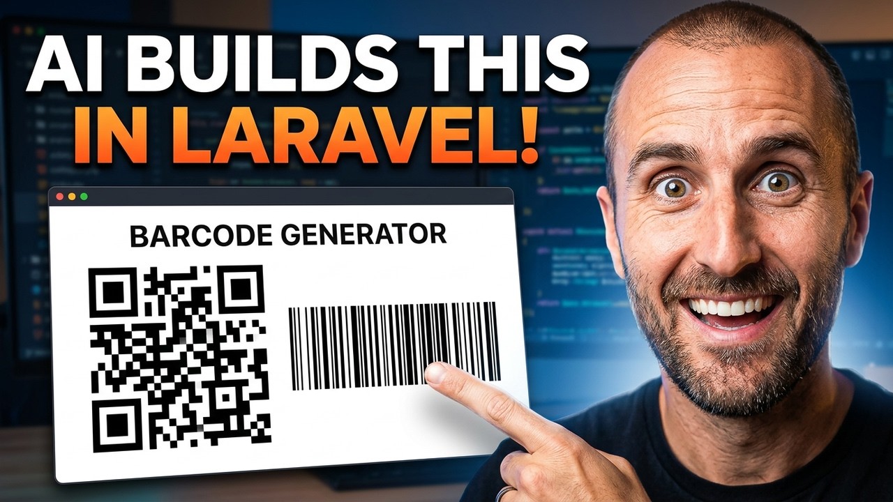 Laravel Barcode Generator with OpenCode AI | Full Tutorial thumbnail