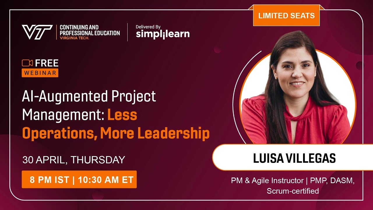 How AI Can Help You Become A Project Leader In 2026 | AI Project Management Tutorial | Simplilearn thumbnail