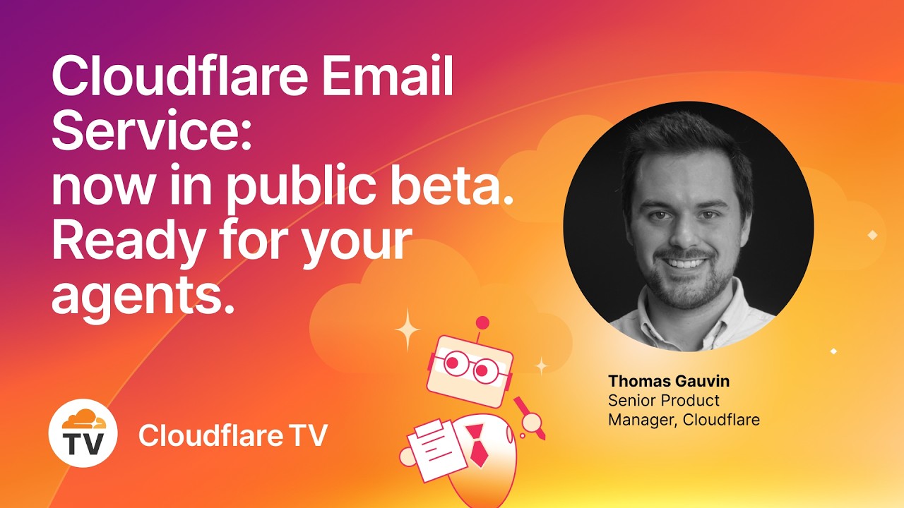 Cloudflare Email Service: now in public beta. Ready for your agents thumbnail