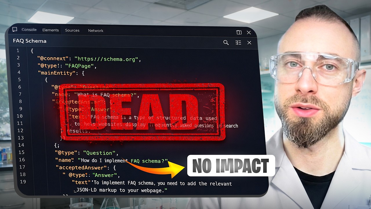 FAQ Schema Is Dead? The SEO Test That Shows It Doesn’t Matter thumbnail