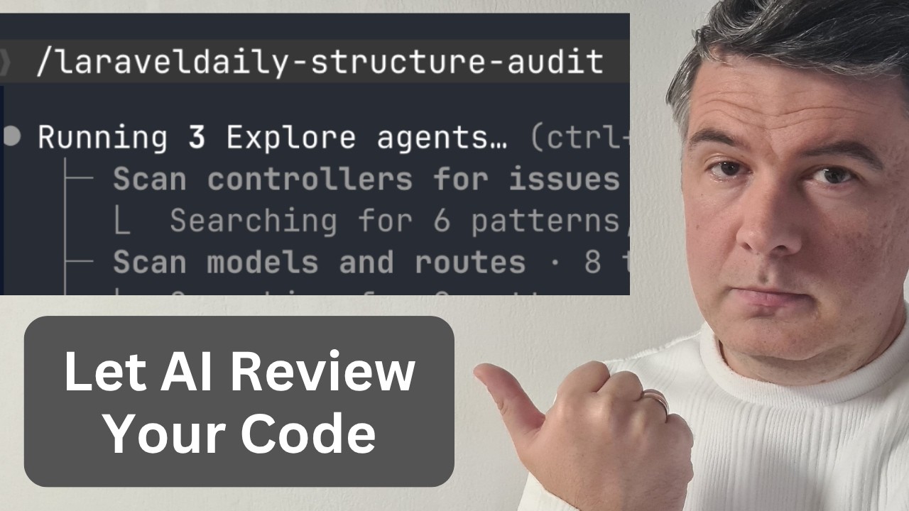 My laraveldaily-structure-audit AI Skill: Review of the AI Code Review thumbnail