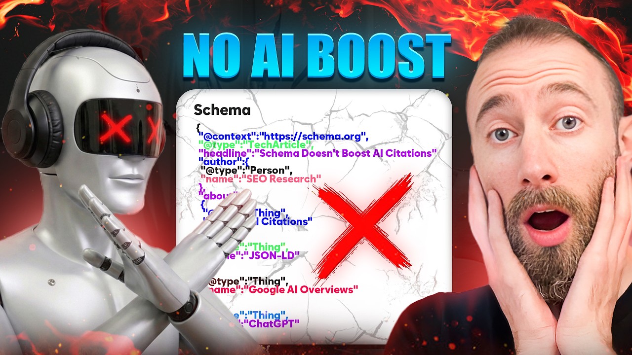 Schema Doesn’t Boost AI Citations (New Ahrefs Study) thumbnail