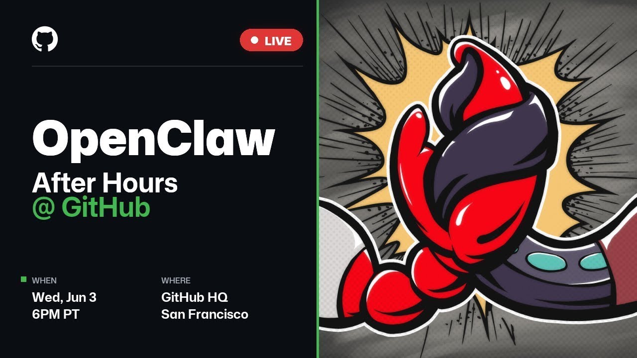 LIVE: Peter Steinberger & Dave Morin | OpenClaw Fireside @ GitHub HQ thumbnail