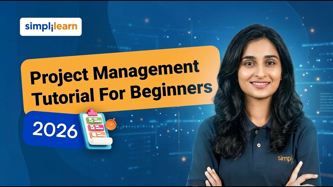What Is Project Management | Project Management Tutorial For Beginners | PMP Explained | Simplilearn thumbnail