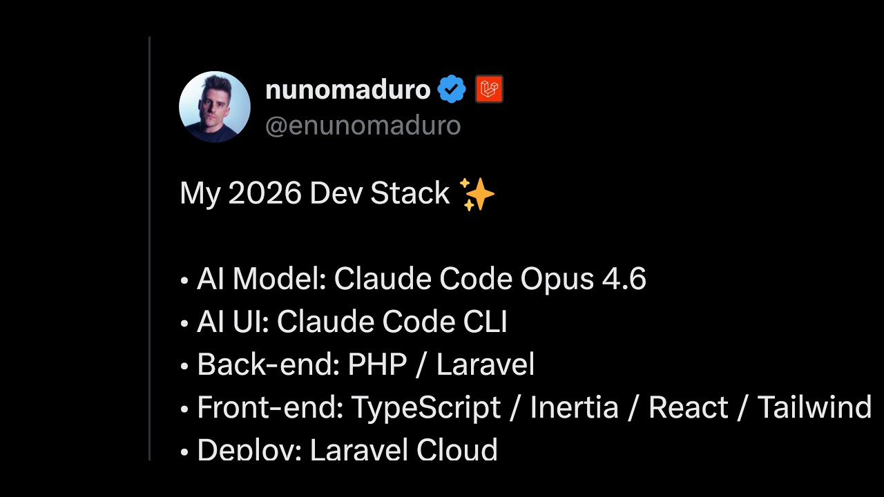 🔴 My 2026 Dev Stack ✨ thumbnail