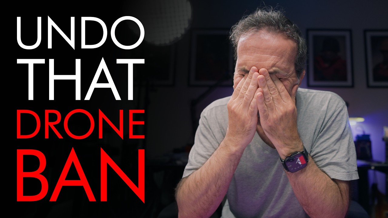 YOU CAN HELP UNDO THAT US DRONE BAN | Be Quick! thumbnail
