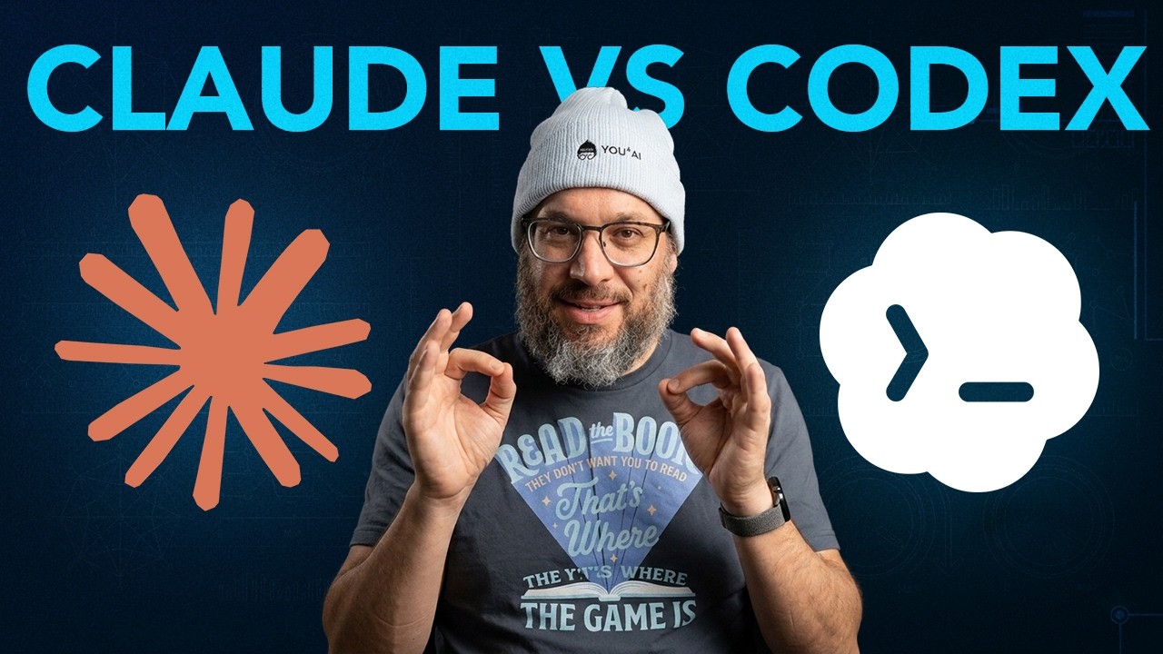 Stop Coding. Start Steering. Claude vs Codex thumbnail
