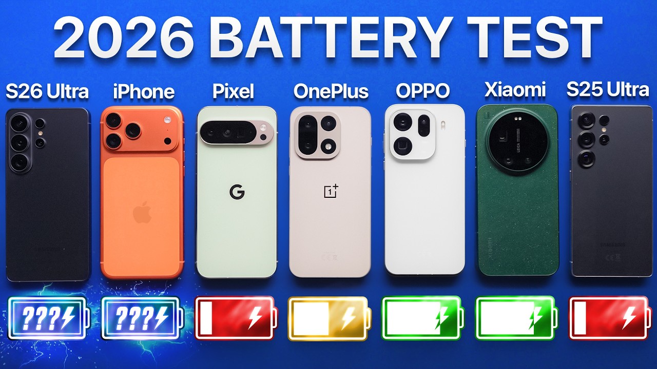 The Ultimate 2026 Battery Test thumbnail