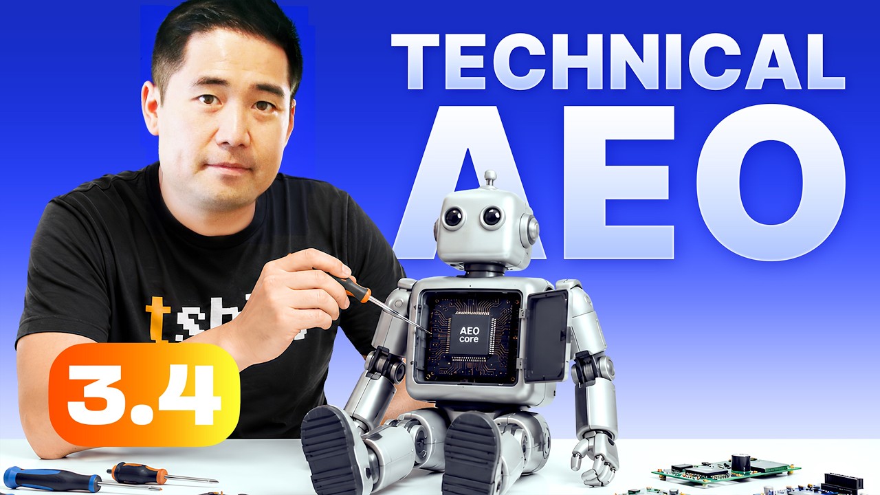Technical SEO for AI: Robots.txt, GPTBot & llms.txt Explained | 3.4. AEO Course by Ahrefs thumbnail