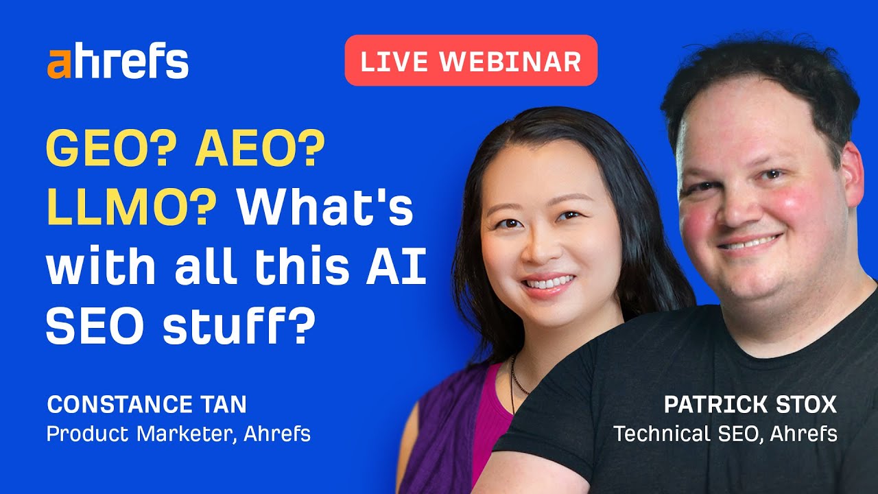 GEO? AEO? LLMO? What's with all this AI SEO stuff? | Patrick Stox thumbnail