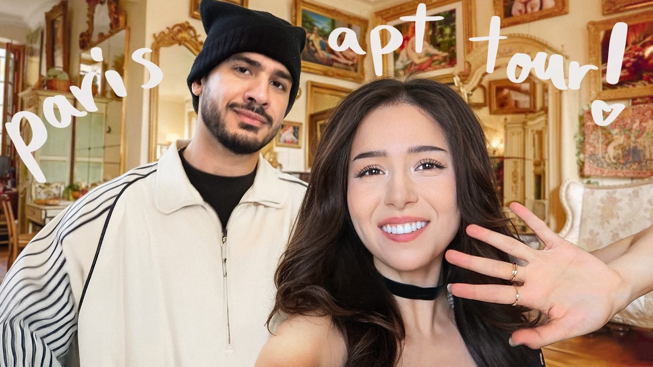 my paris apartment tour :) ft. @Aminematue thumbnail