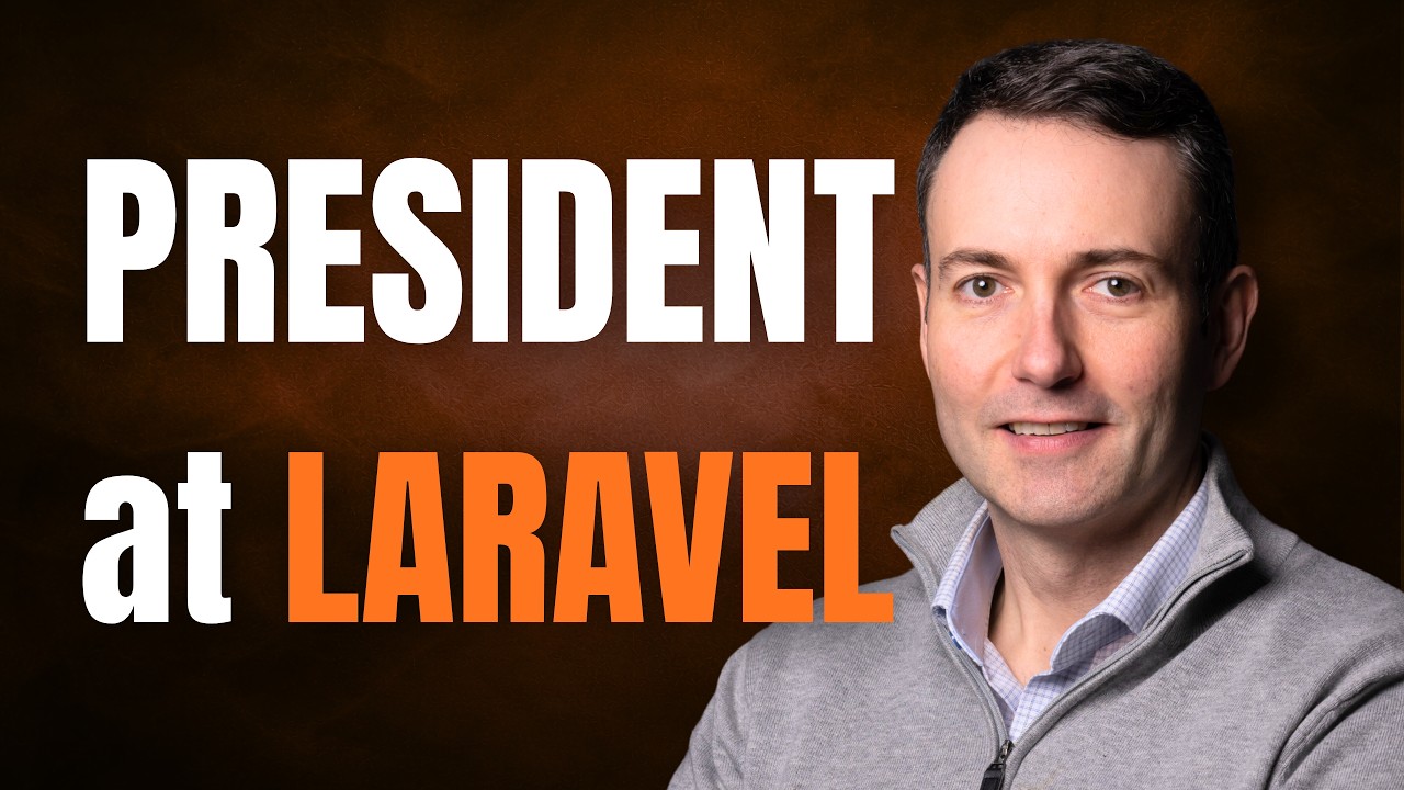🔴 Thomas Crary (President at Laravel): $57M Raised, +30K Customers & What’s Next thumbnail