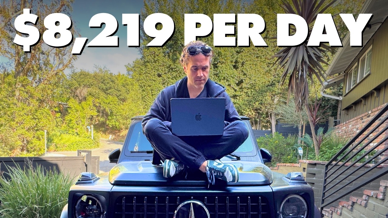 I Spent 24 Hours With A SaaS Millionaire thumbnail