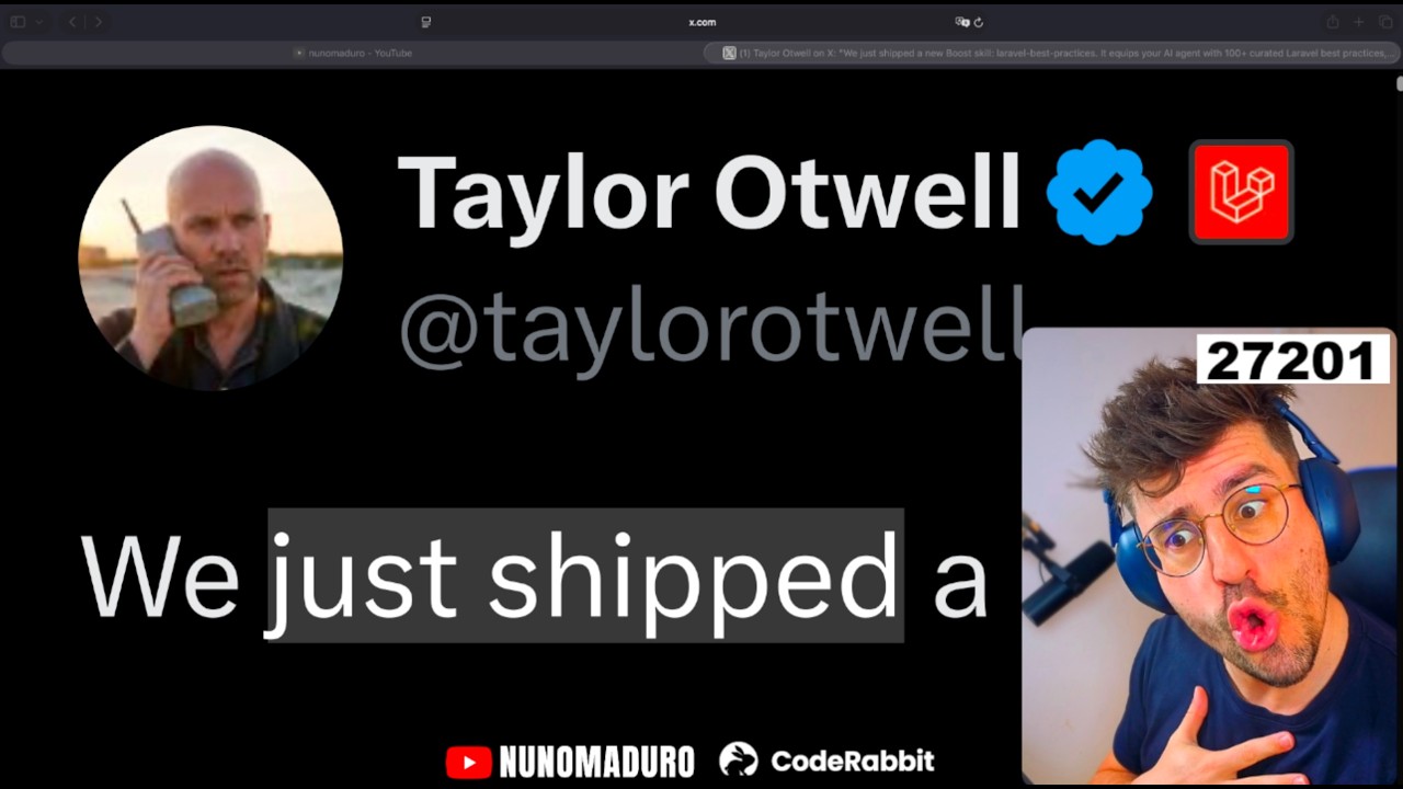 🔴 Laravel AI Best Practices, Inertia v3 Stable, PHP Foundation, Terminal Stuff thumbnail