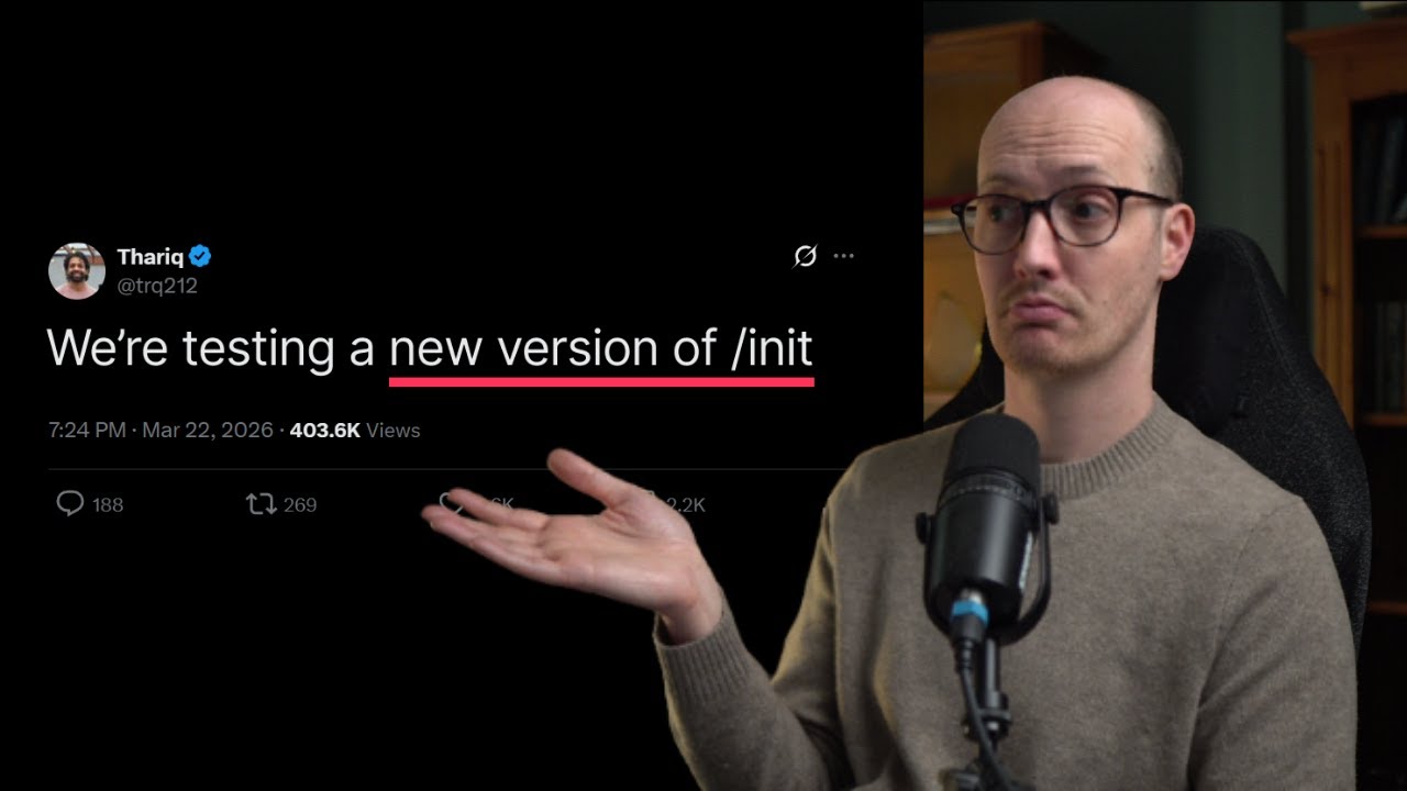 Claude Code tried to improve /init... Is it any better? thumbnail
