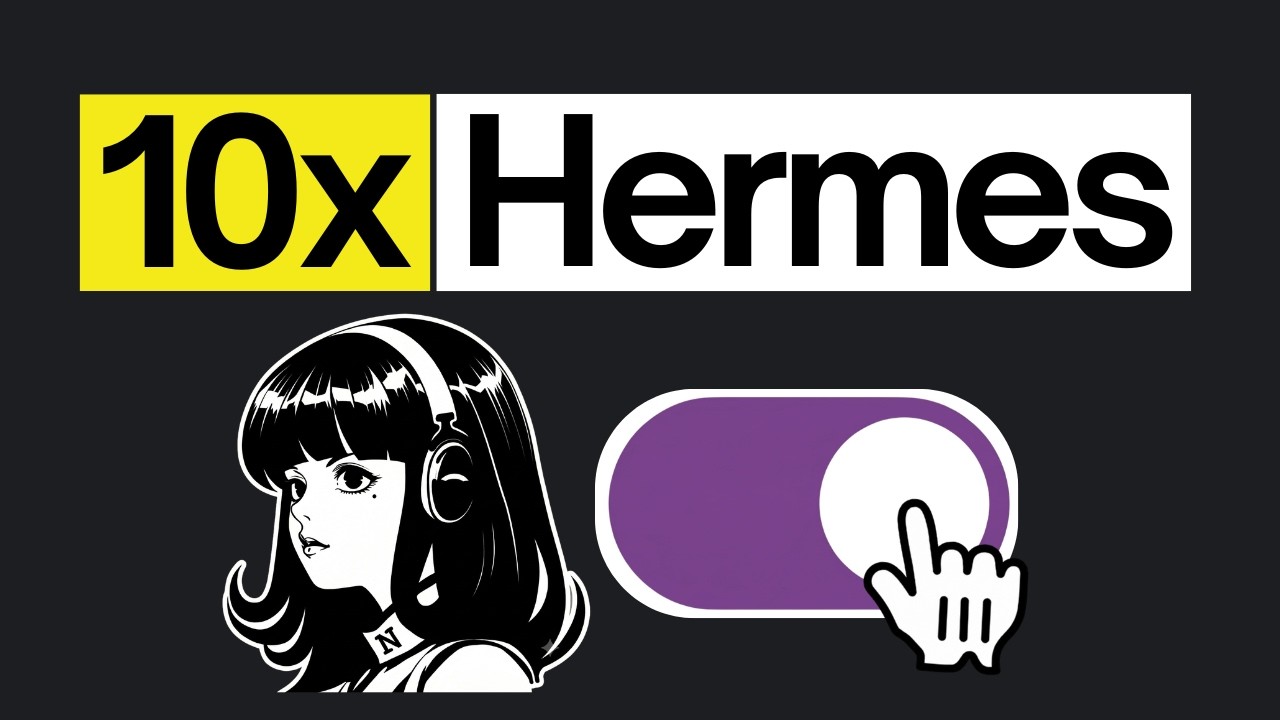 Hidden Features To 10x Your Hermes Agent Setup thumbnail