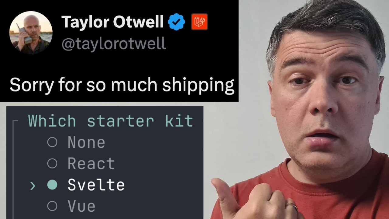 NEW: Laravel Svelte Starter Kit! (and more Laravel news) thumbnail