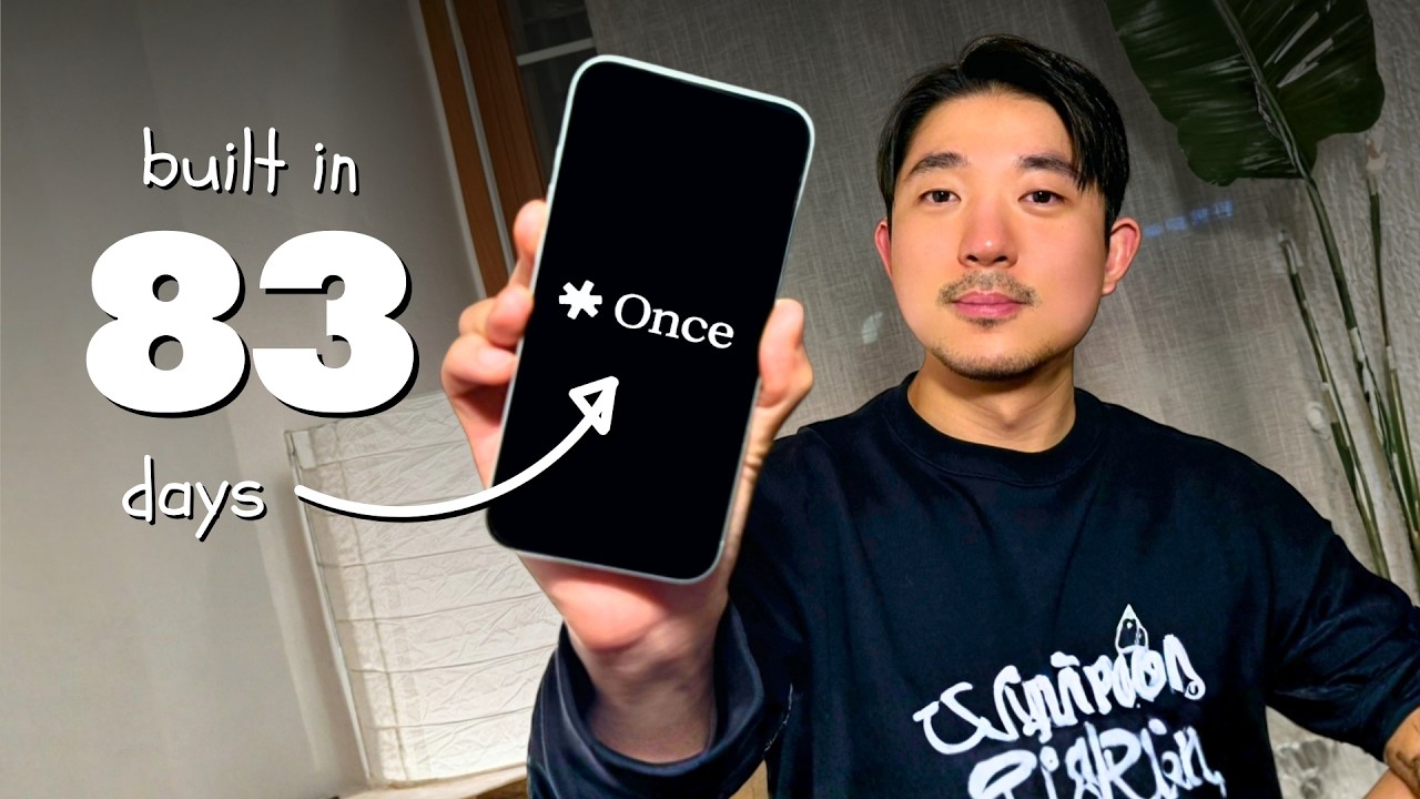 I Built a $20K/Month App in 83 Days thumbnail