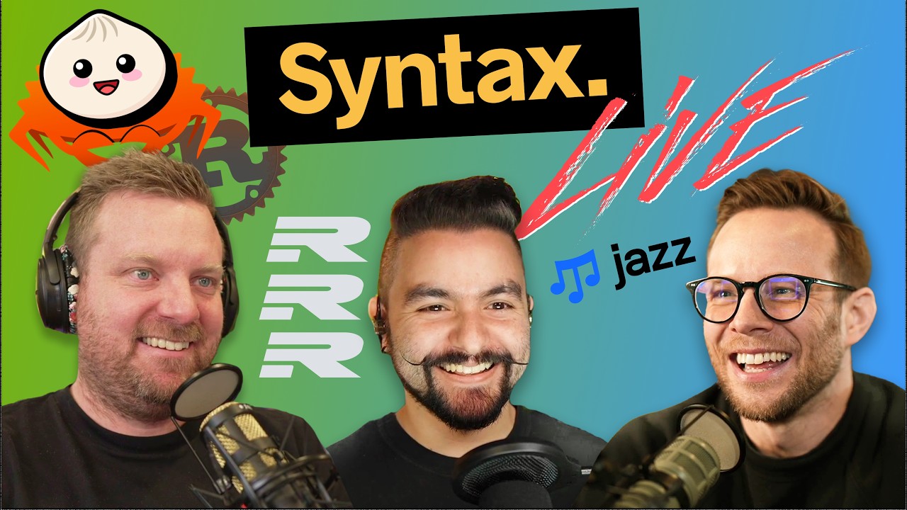 Bun Rust rewrite ⟡ Local First w/ Jazz ⟡ Remix 3 finally here ⌁ Syntax Weekly ⌁ thumbnail