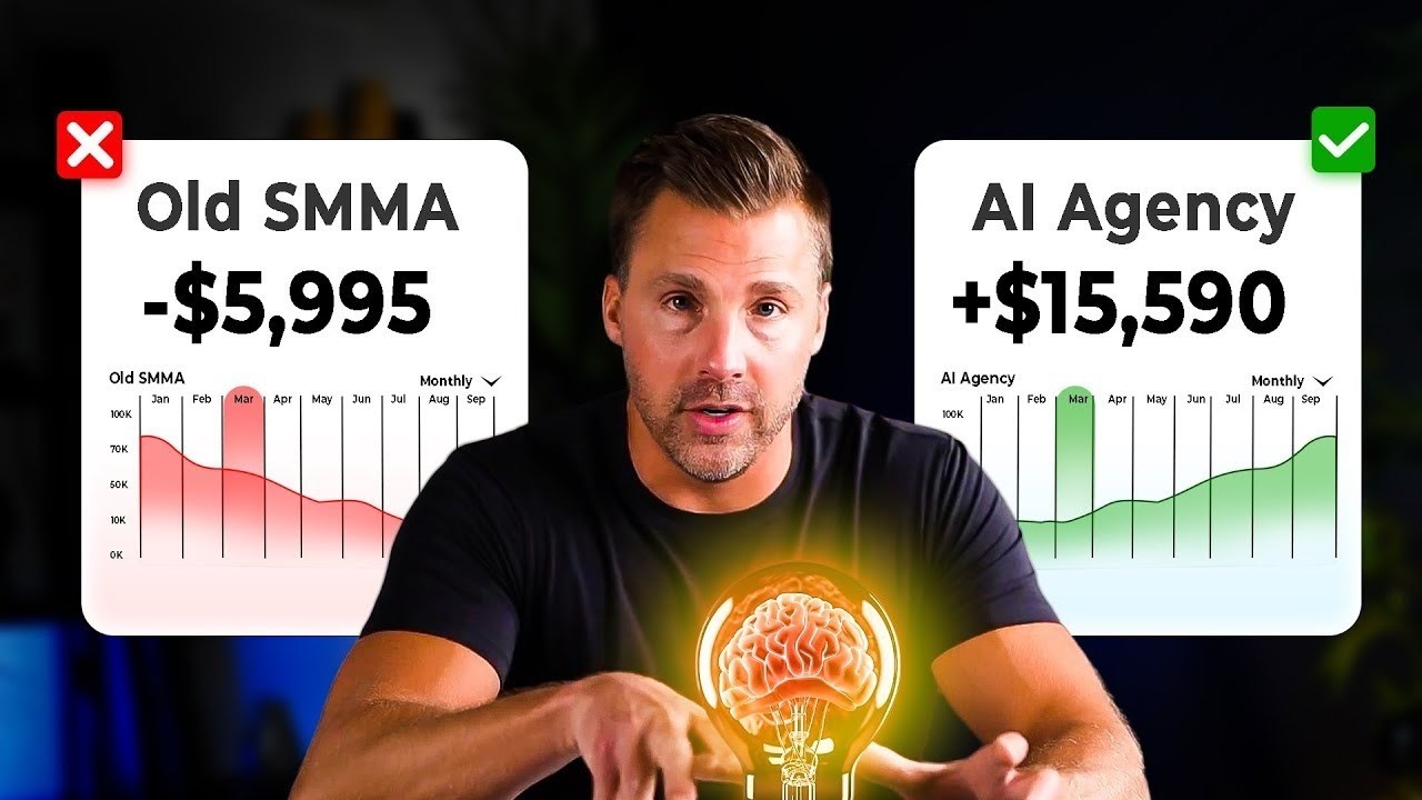 How to Actually Start a PROFITABLE AI Agency in 2026 thumbnail
