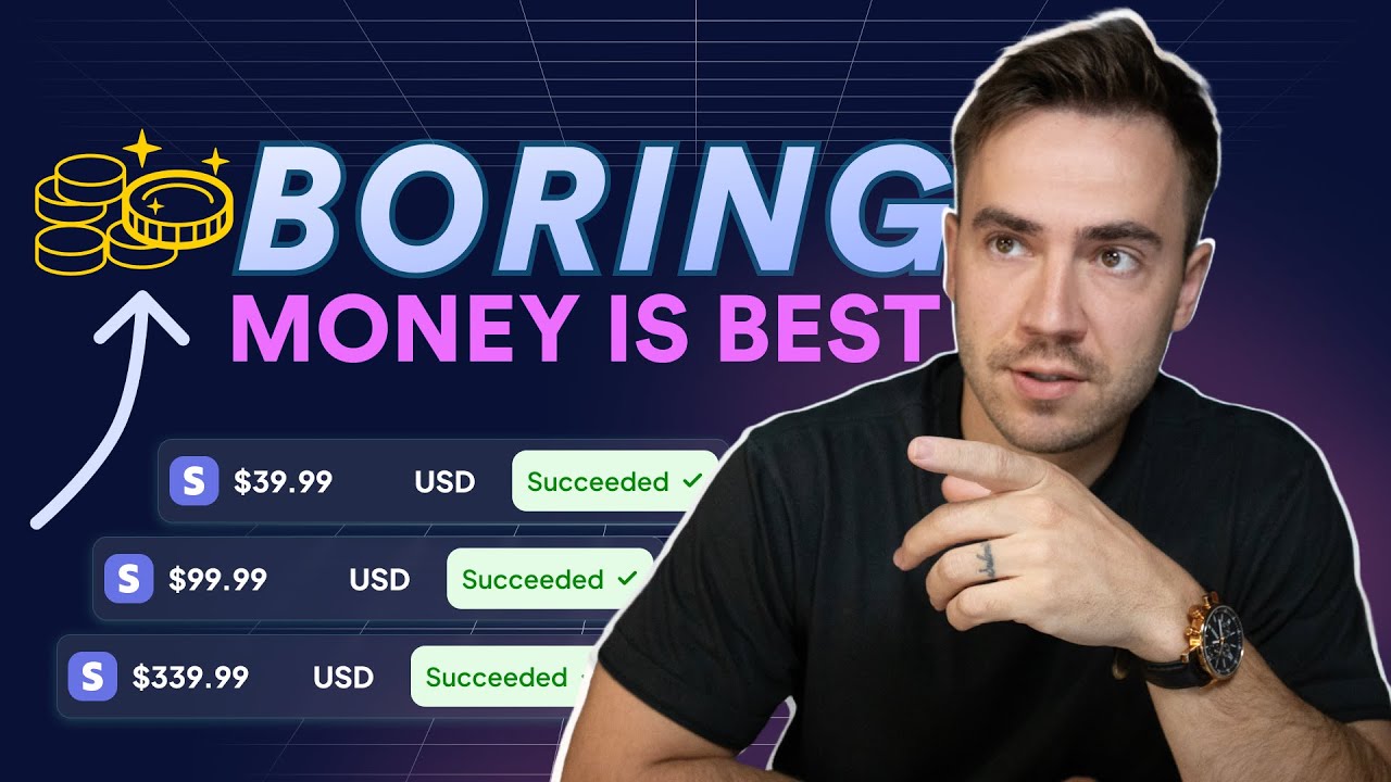 Why This Boring AI business Idea Makes Money thumbnail