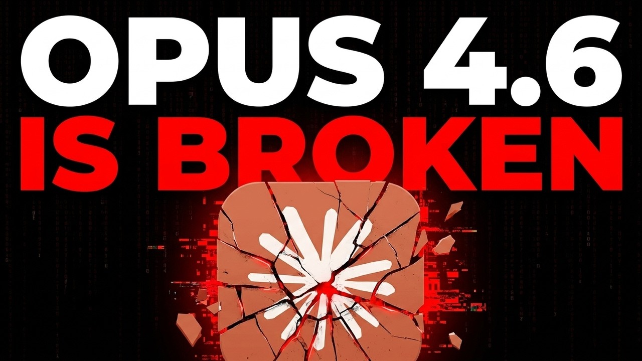 🔥 IT'S OVER: Claude Code & Opus 4.6 Just Got DESTROYED AGAIN thumbnail