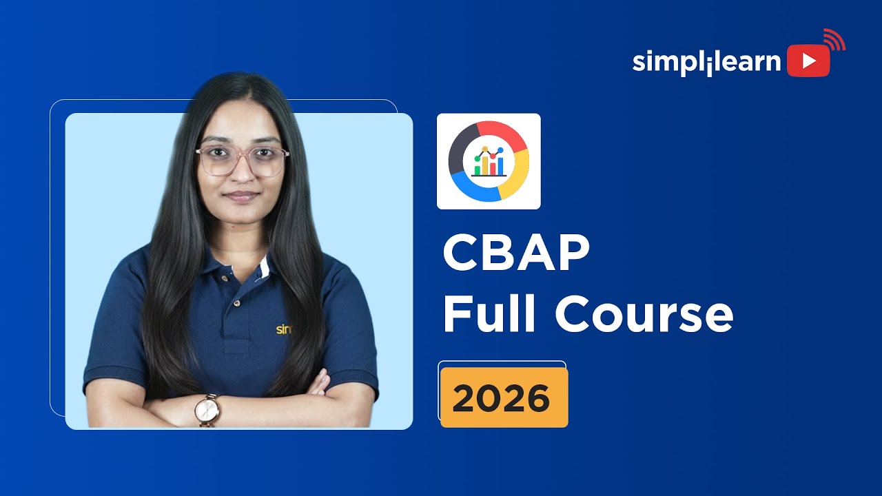 CBAP Full Course 2026 [FREE] | CBAP Training For Beginners | Business Analyst Course | Simplilearn thumbnail