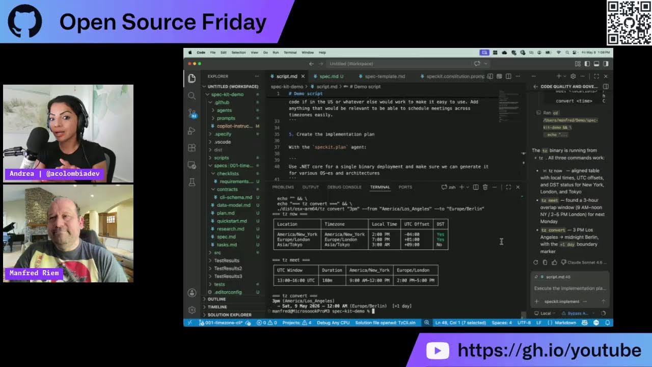 Replay: Open Source Friday with Spec-Kit thumbnail