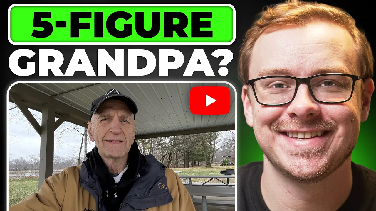 5 “Grandpa” YouTube Channels Making 5 Figures A Month thumbnail