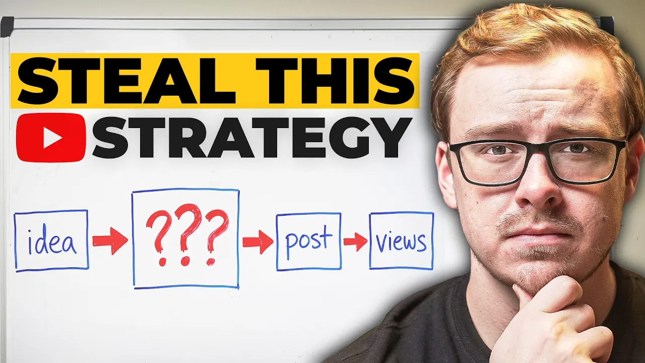 Steal This EASY YouTube Strategy, It’ll Blow Up Your Business thumbnail