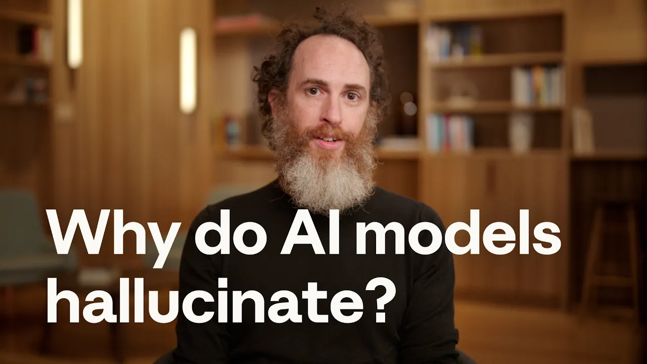 Why do AI models hallucinate? thumbnail