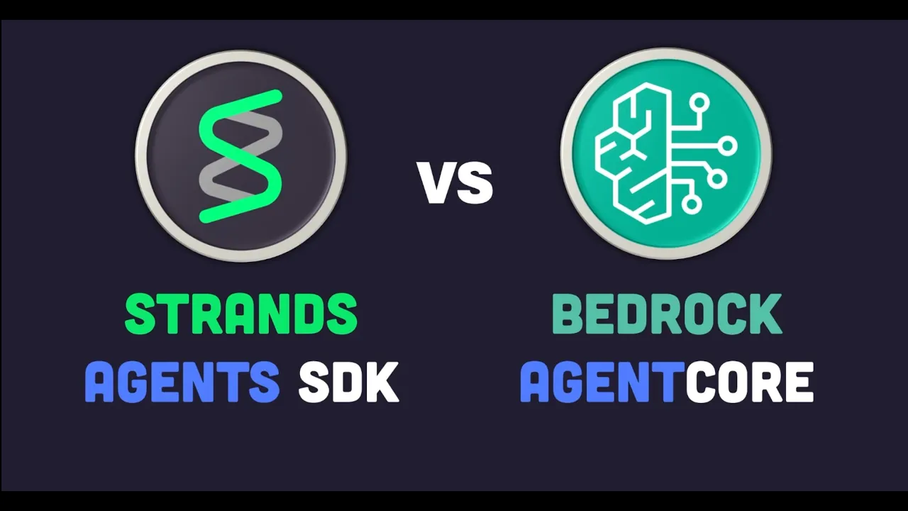 Strands Agents SDK vs Bedrock AgentCore thumbnail