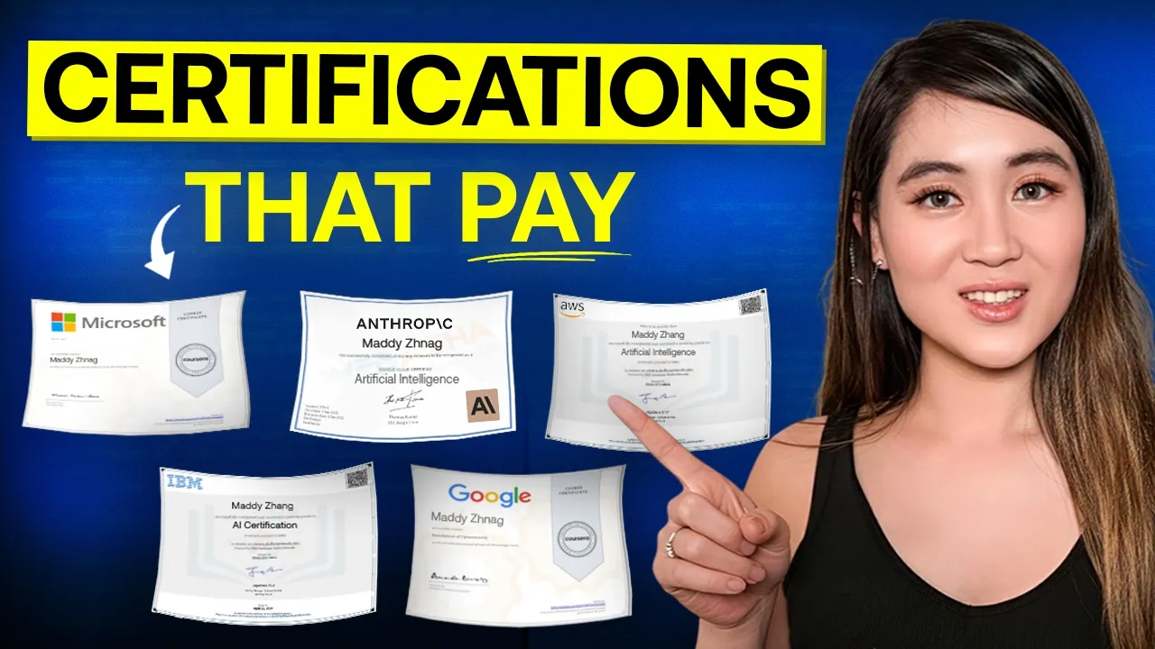 I Tried 50 AI Certifications. Here Are the Top 5 thumbnail