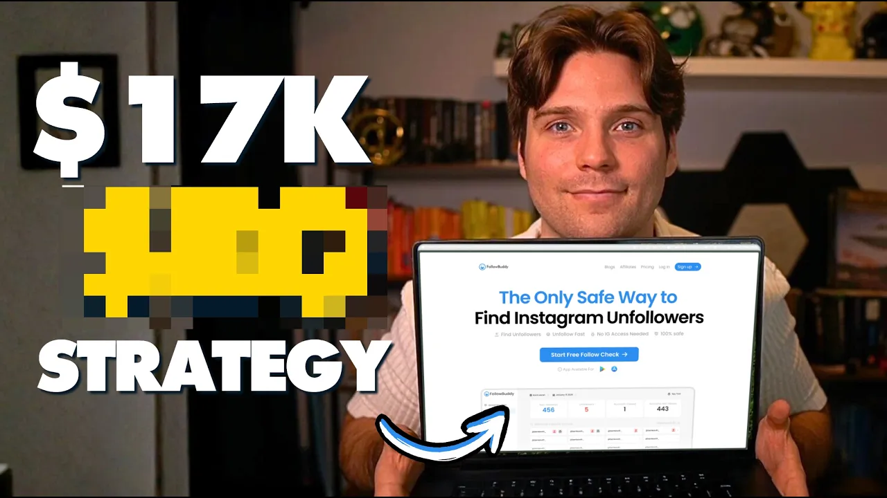 I Built a $17K/Month SaaS Without a Single Viral Video thumbnail