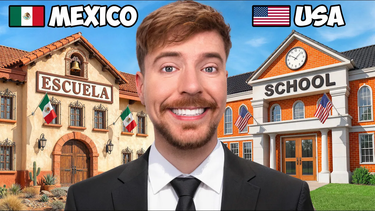 I Built 10 Schools Around The World thumbnail
