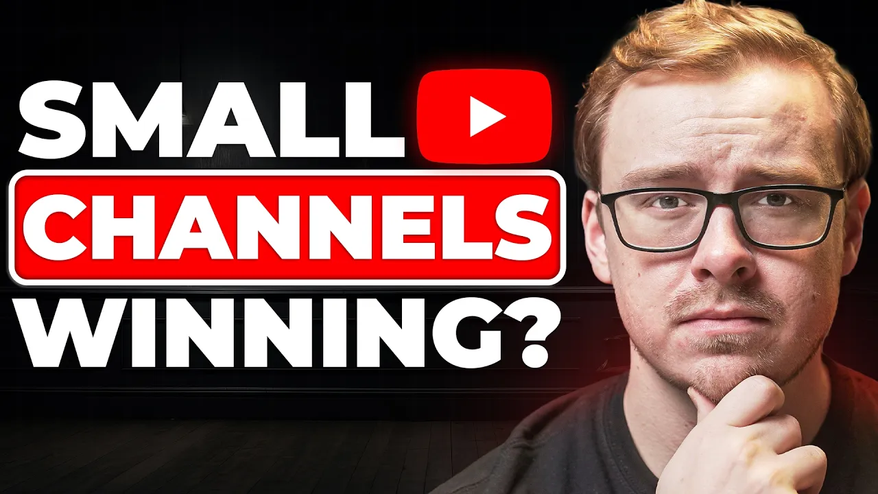 5 Ways Small Creators Win YouTube's NEW Algorithm thumbnail
