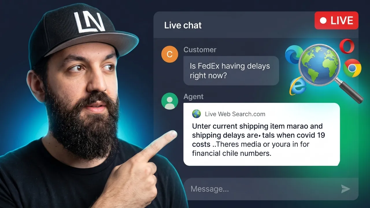 Give Your AI Agent Live Web Search - Ship AI with Laravel EP8 thumbnail