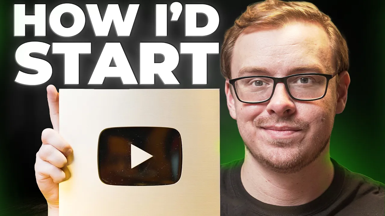 If I Started A YouTube Channel In 2026, I’d Do These 6 Things thumbnail