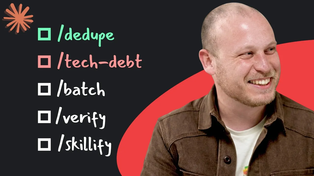 Claude Code's Creator Uses These Claude Skills Every Single Day thumbnail