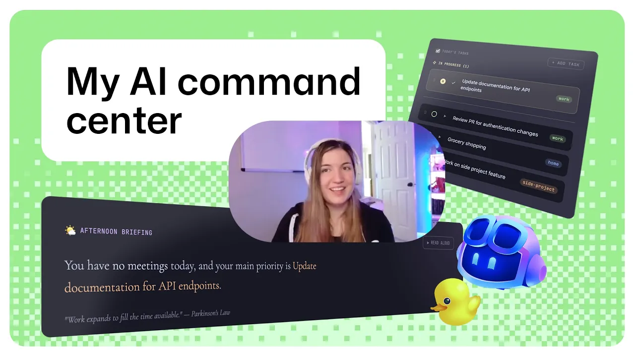 How a GitHub engineer built an AI Productivity hub with Copilot CLI thumbnail