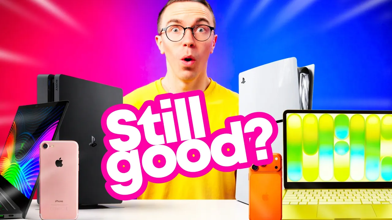 I Tried 10 Year Old Tech thumbnail