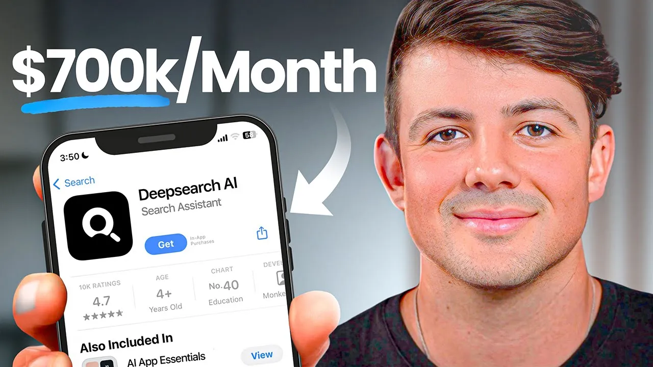 This AI APP Prints $700,000/Month (Learn From This) thumbnail