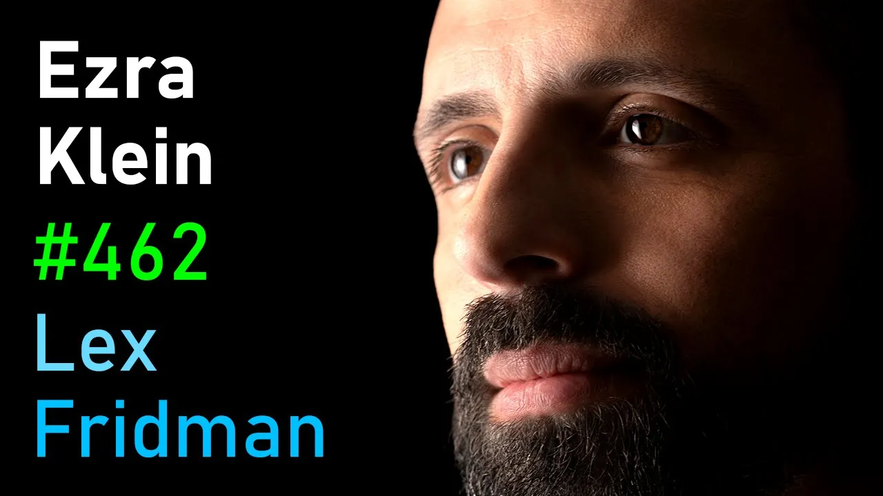 Ezra Klein and Derek Thompson: Politics, Trump, AOC, Elon & DOGE | Lex Fridman Podcast #462 thumbnail
