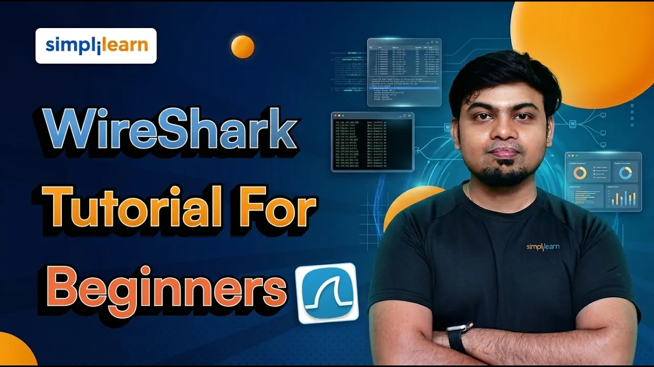 Wireshark Tutorial For Beginners | How Wireshark Works | Packet Analysis Explained | Simplilearn thumbnail
