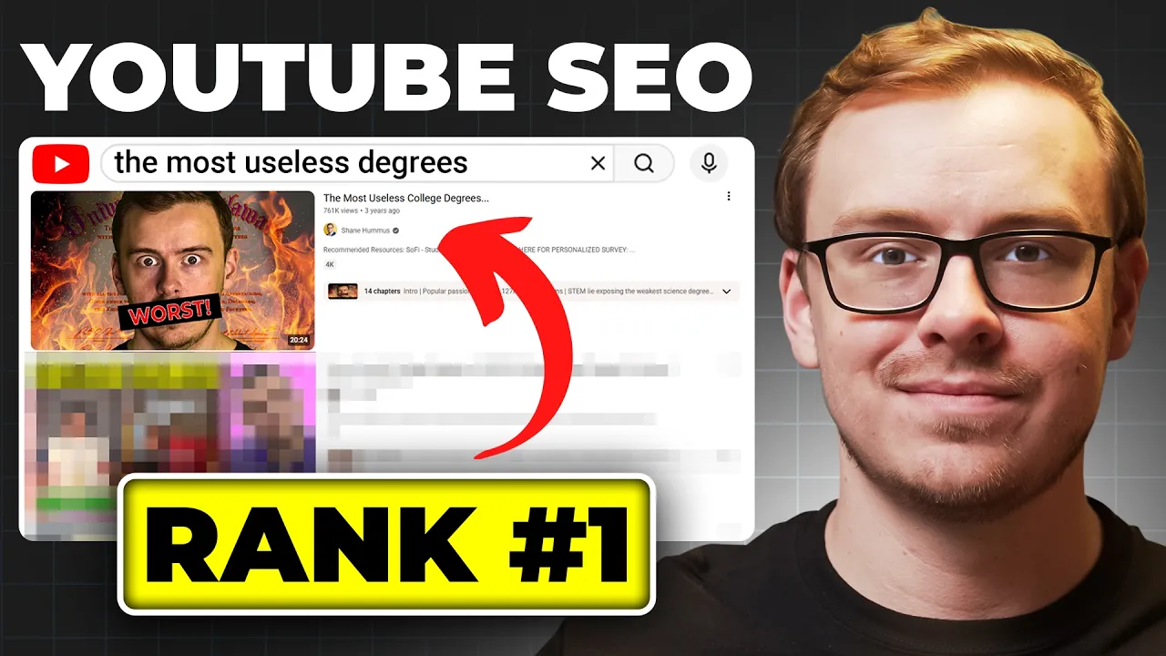 How to Rank Videos on YouTube (YouTube SEO Tutorial) thumbnail
