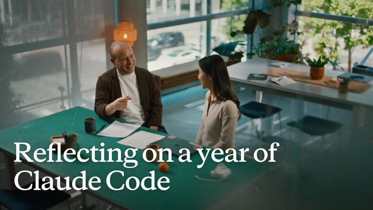 Reflecting on a year of Claude Code thumbnail