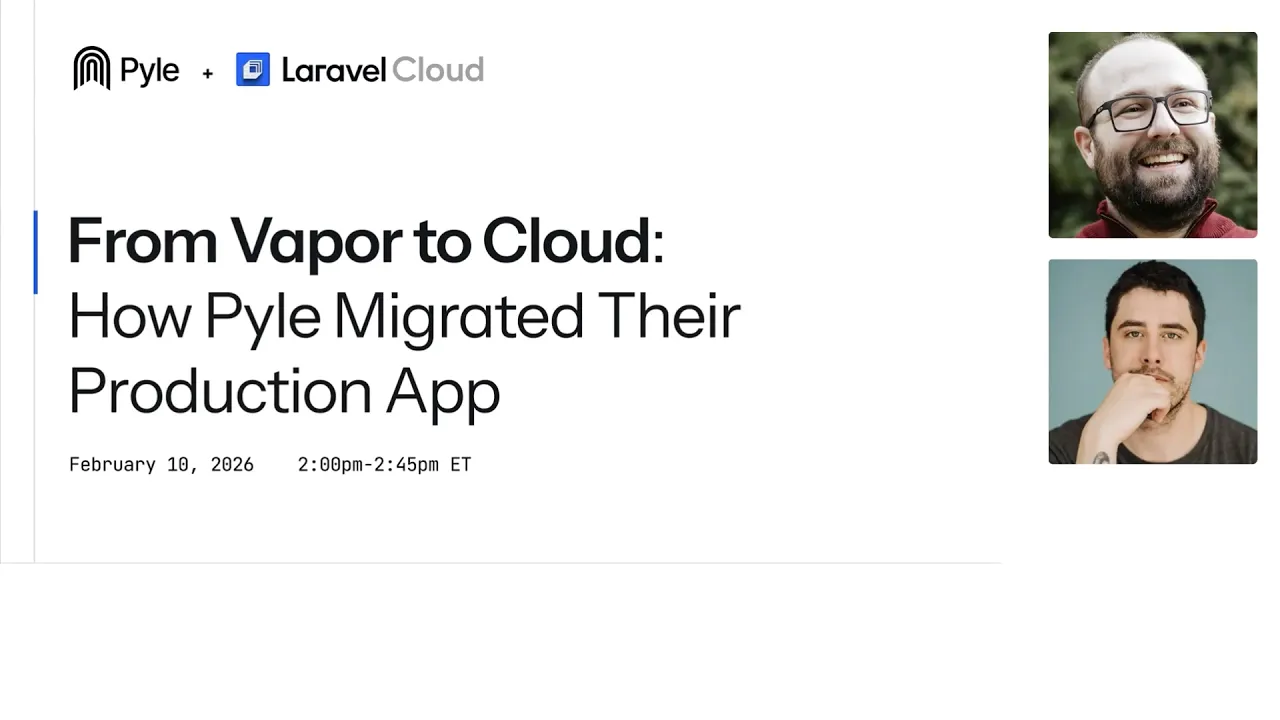 From Vapor to Cloud: How Pyle Migrated Their Production App thumbnail