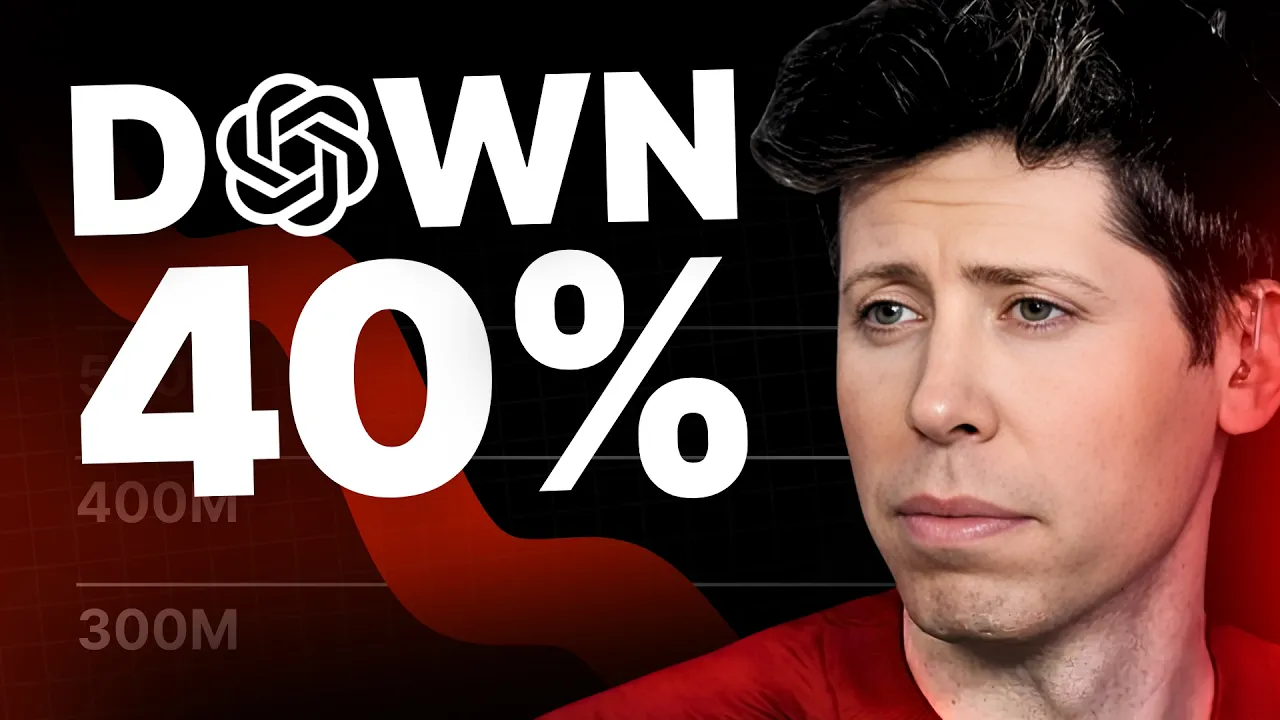 What ChatGPT's Traffic Drop Means for Marketers thumbnail